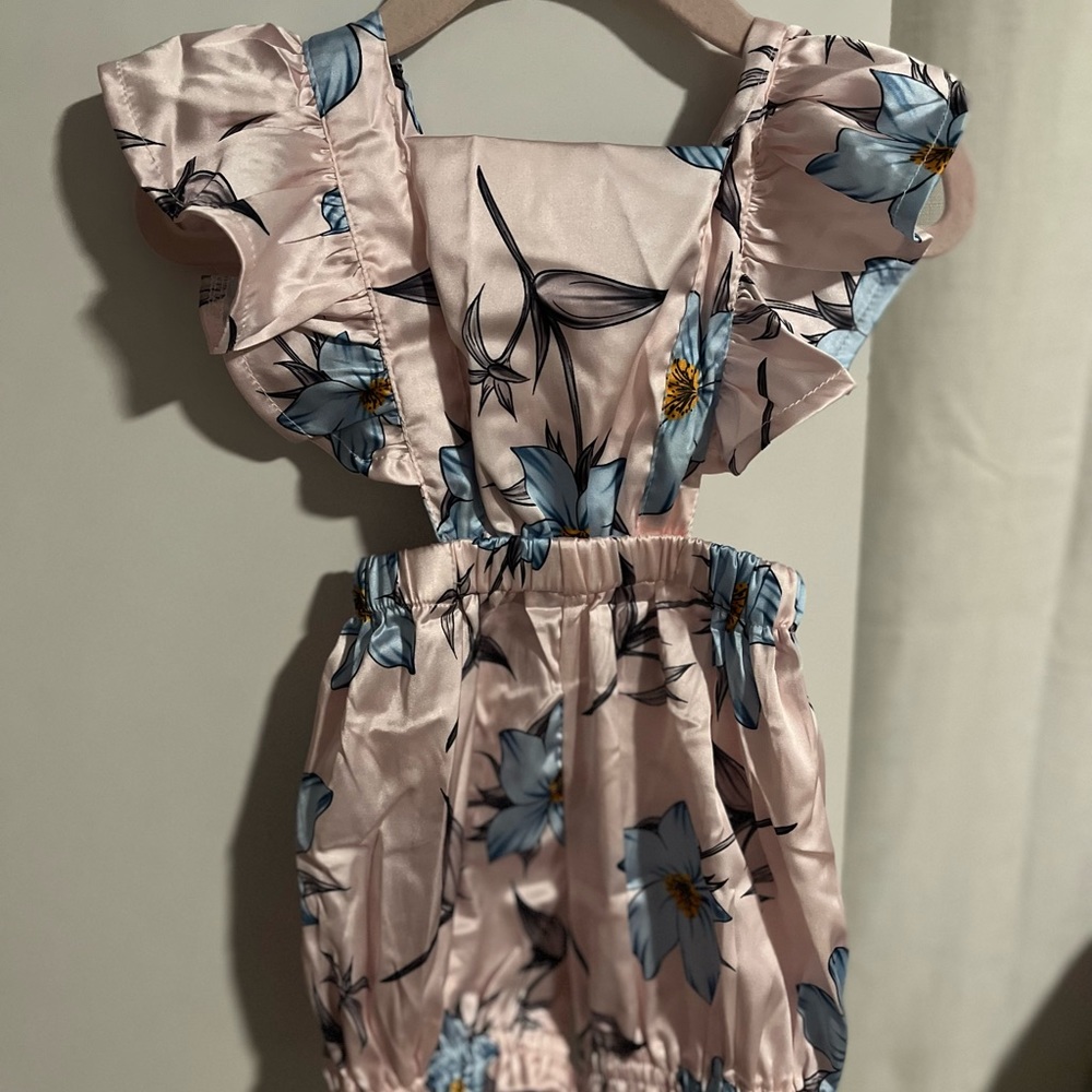 Baby Satin Romper